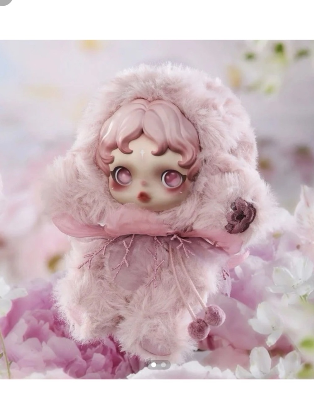 BNIB “Windflower” Skullpanda L'impressionnisme Series Plush Doll